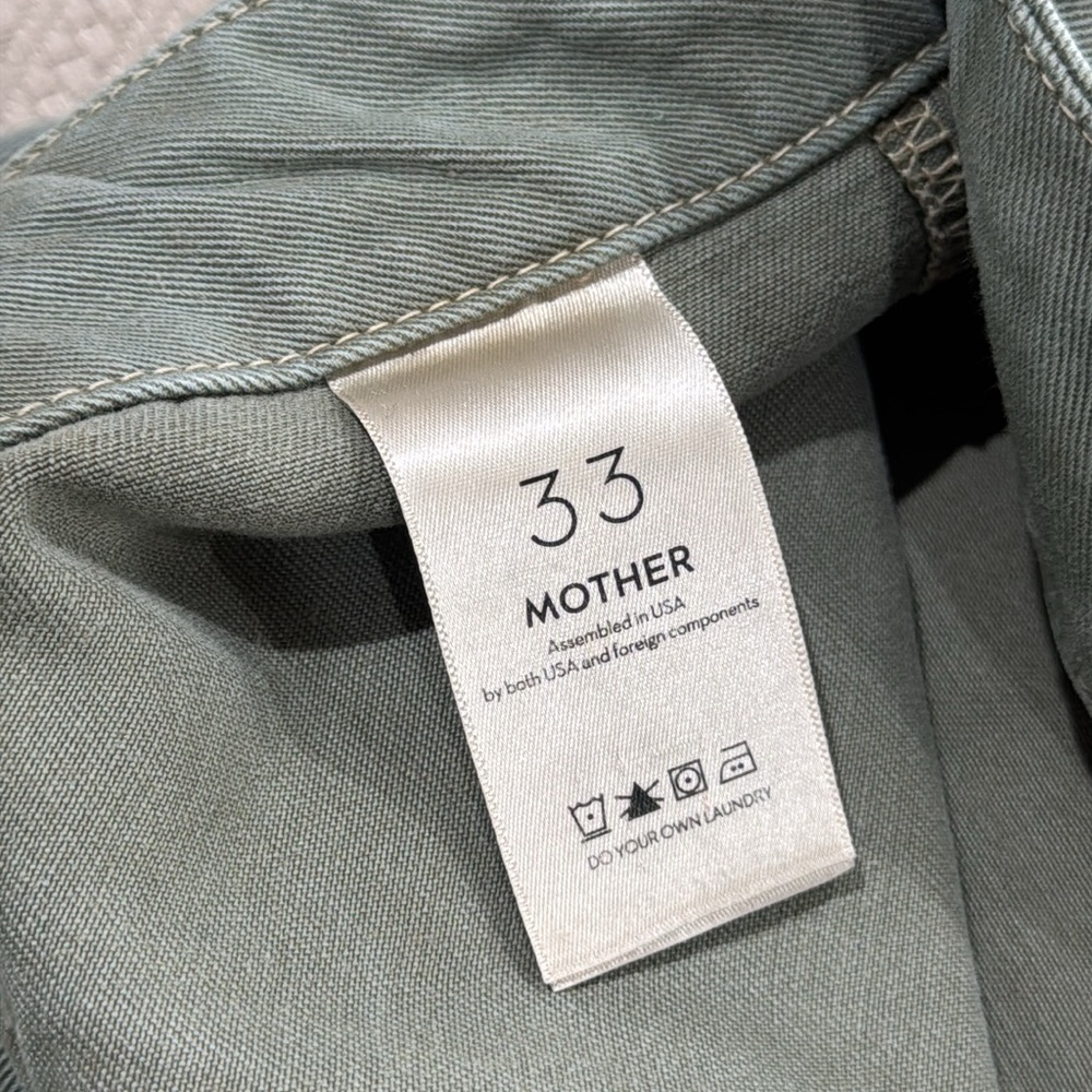 MOTHER The Patch Pocket Wide Leg Jeans - Picture 12 of 14